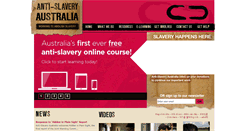 Desktop Screenshot of antislavery.org.au